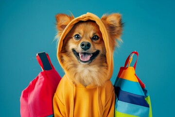 Cool cat in a hoodie: trendy online shopping deal