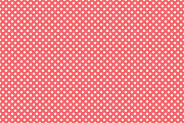 pink seamless pattern with white dots