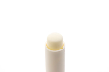 Lip Balm isolated on white background.