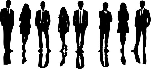 Diverse Group of Business Professionals Networking
