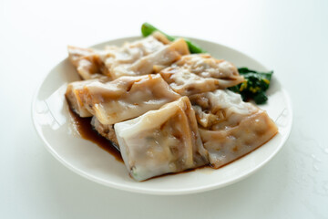 Chinese Steamed Rice Noodle Rolls