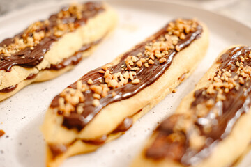 Eclairs au chocolat