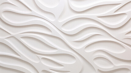 Top view of white luxury tile curve texture