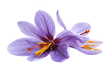 Saffron Flowers Adorned with Saffron Strands