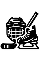 Hockey equipment SVG, Hockey SVG, Hockey skates SVG, Hockey Helmet SVG,  Hockey Stick SVG, Hockey Puck SVG, Hockey Silhouette, Hockey Clipart, Hockey Cut file for Cricut, Hockey Logo, Hockey PNG