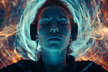 Techniques promoting peaceful restorative continuity in sleep with forebrain and neuroscience interventions for mental calmness.