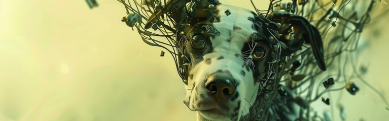 Decades of genetic engineering have resulted in a breed of hyperintelligent dogs that can communicate telepathically with their human companions, leading to a new era of pethuman understanding