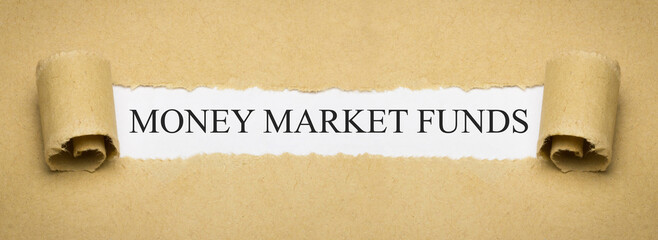Money Market Funds - obrazy, fototapety, plakaty