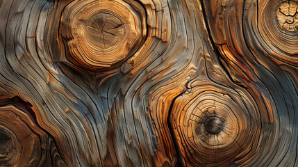 Natural wood illustration, a background image with wood patterns that convey the warmth and texture of natural wood. Unusual structure.