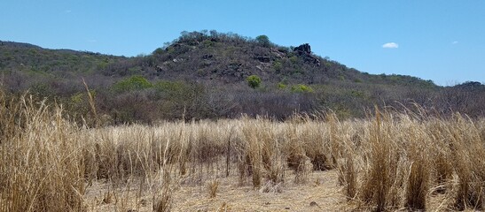 view of the mountains