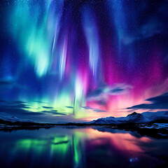 Aurora Wonderland: Dancing Lights in the Night Sky