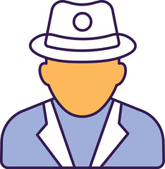 Avatar Vector Icon which can easily modify or edit