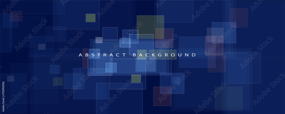 Aufkleber Abstract Technology Digital Circles of Particles. Futuristic Background. Big Data Visualization. Cyber Concept.
