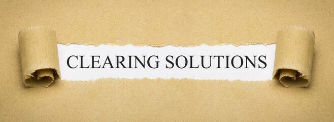 Clearing Solutions