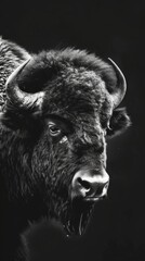 Buffalo bull wallpaper HD background