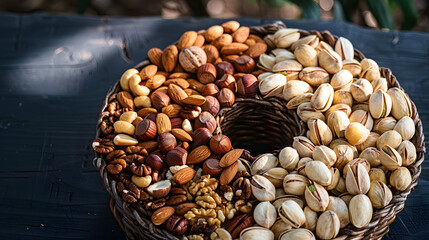Obraz premium Mix of nuts