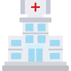 Obraz premium Hospital Icon