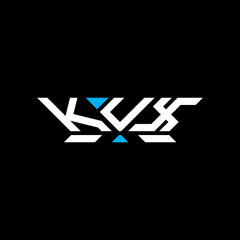 KUX letter logo vector design, KUX simple and modern logo. KUX luxurious alphabet design