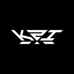 KZI letter logo vector design, KZI simple and modern logo. KZI luxurious alphabet design