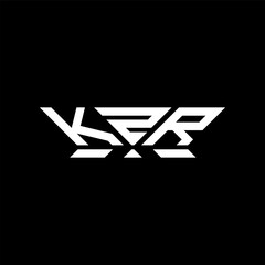 KZR letter logo vector design, KZR simple and modern logo. KZR luxurious alphabet design