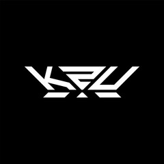 KZU letter logo vector design, KZU simple and modern logo. KZU luxurious alphabet design