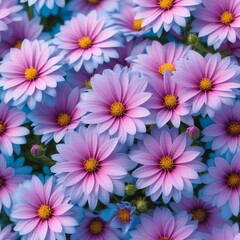 Fototapeta premium Abstract background purple lilac pink flowers