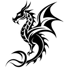 Tribal tattoo vector illustration (21)