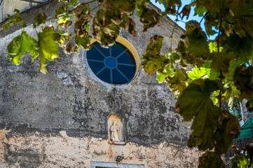 Magic of the Cinque Terre. Colors of the houses and the sea of ​​Corniglia