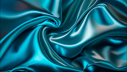 Silk fabric background texture. Generative AI,