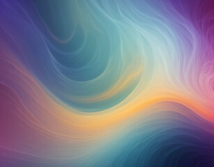 Obraz premium Dynamic Abstract Swirls in Cool Tones