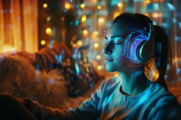 Better Sleep and Mindfulness Exercises: Integrating Headphones with Cognitive Solutions for Restorative Relaxation and Relaxing Sound Therapy.