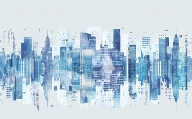 Fototapeta premium Science and technology urban architecture