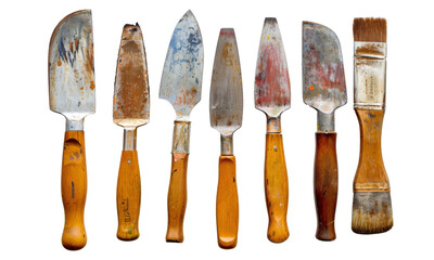 Collection of various gardening tools arranged neatly, showcasing their different shapes and sizes, highlighting the importance of hand tools in outdoor landscaping and gardening tasks