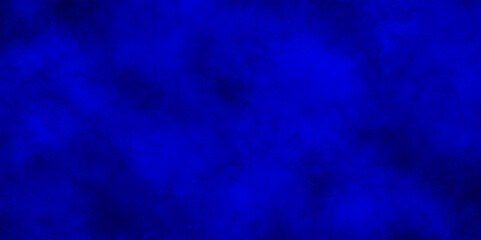 old style dark blue grunge texture, Abstract blue smoke on black background, brush painted blue background used in weeding card, cover, graphics design and web design.  Blue misty dark background.	