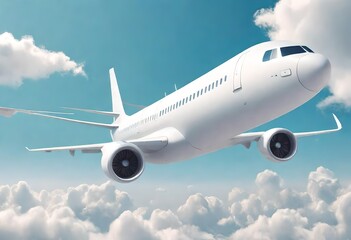 Fototapeta premium airplane in the sky