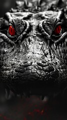 Amazing cool alligator crocodile character wallpaper HD background