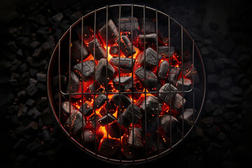 Barbecue Grill Cooking Food Outdoors