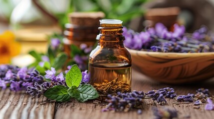 Spa Treatment with Aromatherapy for Relaxation and Wellness