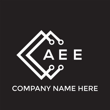 AEE letter logo design. AEE creative initials letter logo concept. AEE letter design.
