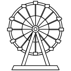 wheel vector illustration