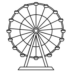 Obraz premium wheel vector illustration