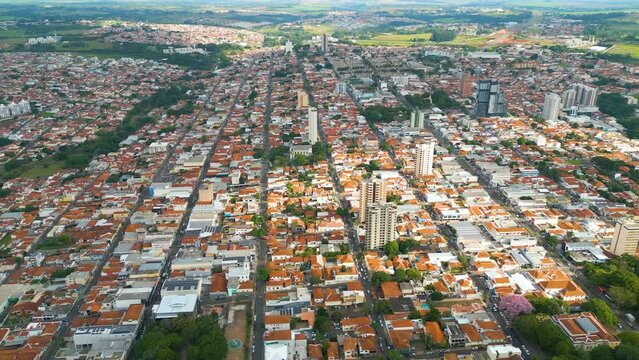 City of Botucatu, state of Sao Paulo, Brazil South America. Small cities of Brazil.
