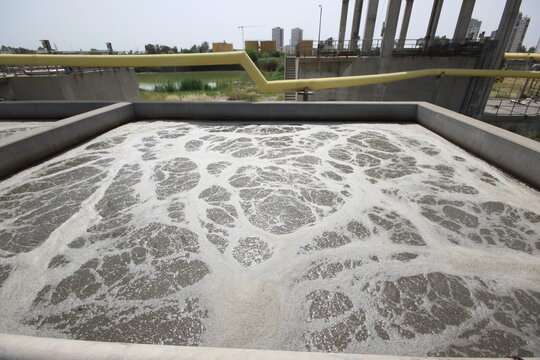 activated sludge reactor for municipal wastewater treatment