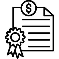 Certificate Icon