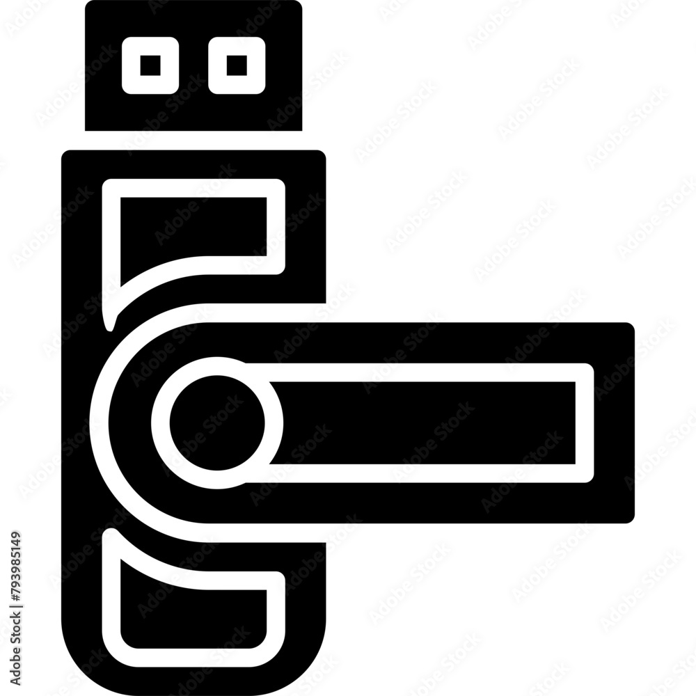 Poster pendrive icon