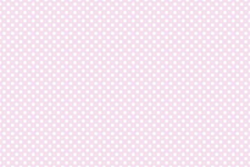 pink seamless pattern with white dots