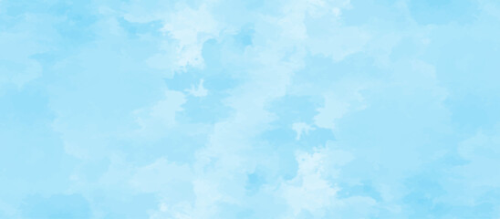 Blue sky with cloud .Beautiful blue sky with white clouds .bright cloud cover in the sun calm clear winter air background .gradient light white background.	