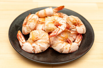 赤海老の塩焼き