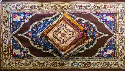 Anatolian Tapestry: Turkish Traditional Carpet Pattern