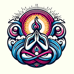 abstract painting karma vector 